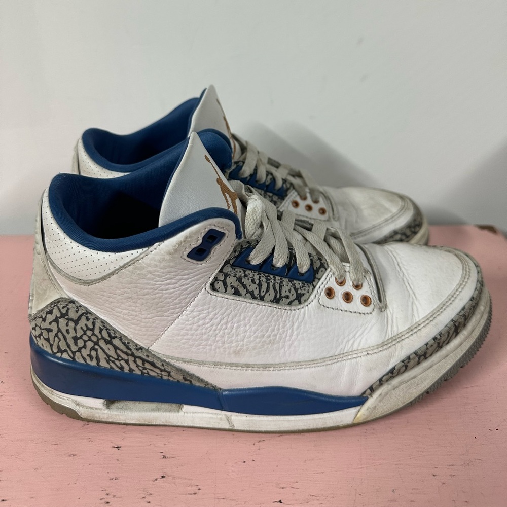 Nike Air Jordan 3 Retro Mid Washington Wizards Size 8 CT8532-148